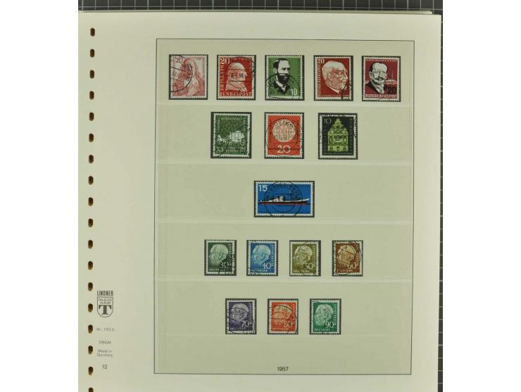 1949/2000 postfrische, ungebrauchte und gestempelte Partie, dabei Posthorn postfrisch sign. Schlegel BPP sowie einmal ungebra