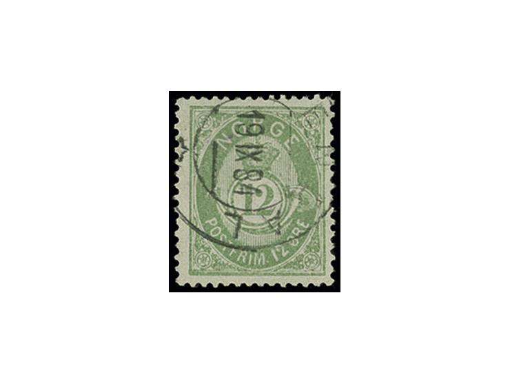 1882/85, 12 ö. green, neatly cancelled, very fine, sign. Pfenninger