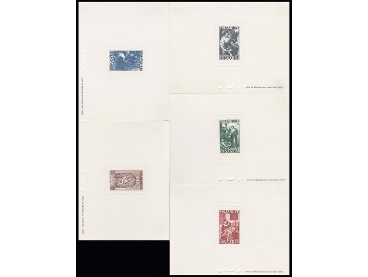 Volkshilfe 8-50 Fr. als Ministerblocks (Mi. 1400,-)