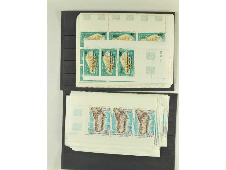 1973/75, postfrische Engros-Partie, meist Luftpost-Ausgaben, dazu 1275 Sätze Mi.-Nr. 566-67A (Jahr des Kindes) (Mi. ca. 32.00