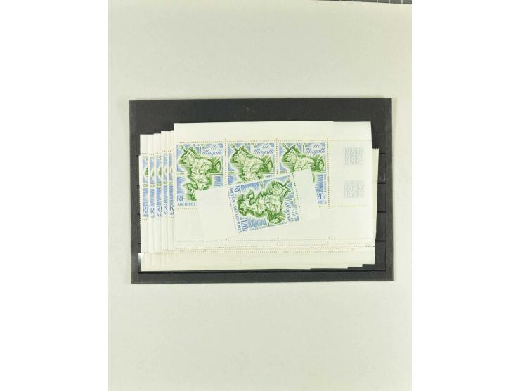 1973/75, postfrische Engros-Partie, meist Luftpost-Ausgaben, dazu 1275 Sätze Mi.-Nr. 566-67A (Jahr des Kindes) (Mi. ca. 32.00