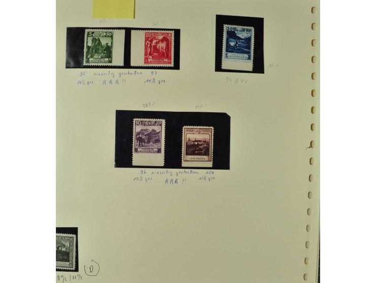 1904/87 postfrische und ungebrauchte Sammlung überwiegend kpl., dabei viele bessere Anfangswerte sowie Block 1 postfrisch und