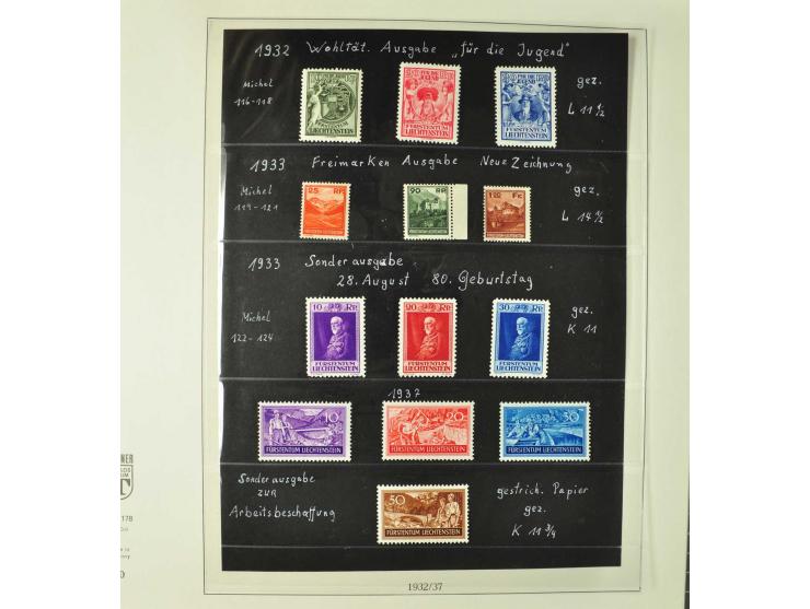 1904/87 postfrische und ungebrauchte Sammlung überwiegend kpl., dabei viele bessere Anfangswerte sowie Block 1 postfrisch und