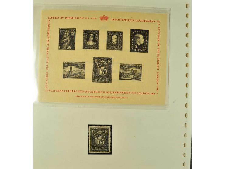 1904/87 postfrische und ungebrauchte Sammlung überwiegend kpl., dabei viele bessere Anfangswerte sowie Block 1 postfrisch und