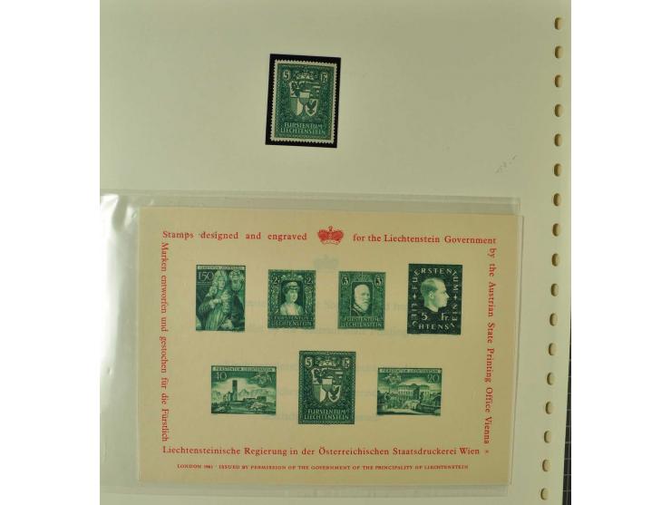 1904/87 postfrische und ungebrauchte Sammlung überwiegend kpl., dabei viele bessere Anfangswerte sowie Block 1 postfrisch und