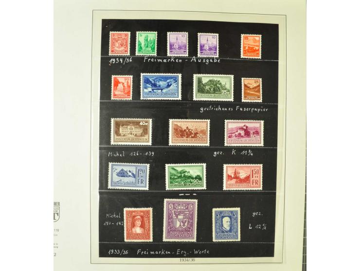1904/87 postfrische und ungebrauchte Sammlung überwiegend kpl., dabei viele bessere Anfangswerte sowie Block 1 postfrisch und