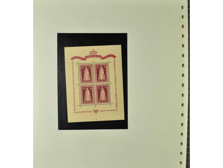 1904/87 postfrische und ungebrauchte Sammlung überwiegend kpl., dabei viele bessere Anfangswerte sowie Block 1 postfrisch und