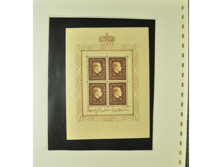 1904/87 postfrische und ungebrauchte Sammlung überwiegend kpl., dabei viele bessere Anfangswerte sowie Block 1 postfrisch und