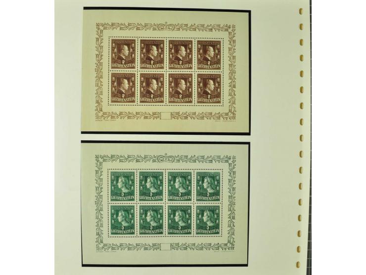 1904/87 postfrische und ungebrauchte Sammlung überwiegend kpl., dabei viele bessere Anfangswerte sowie Block 1 postfrisch und