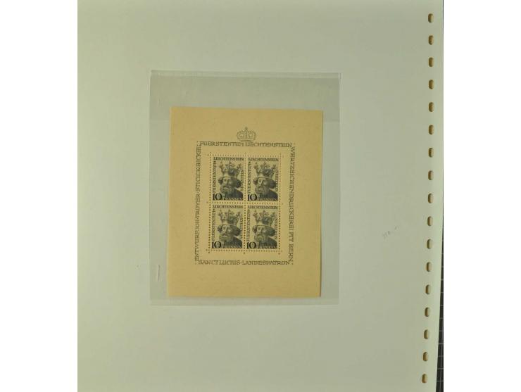 1904/87 postfrische und ungebrauchte Sammlung überwiegend kpl., dabei viele bessere Anfangswerte sowie Block 1 postfrisch und