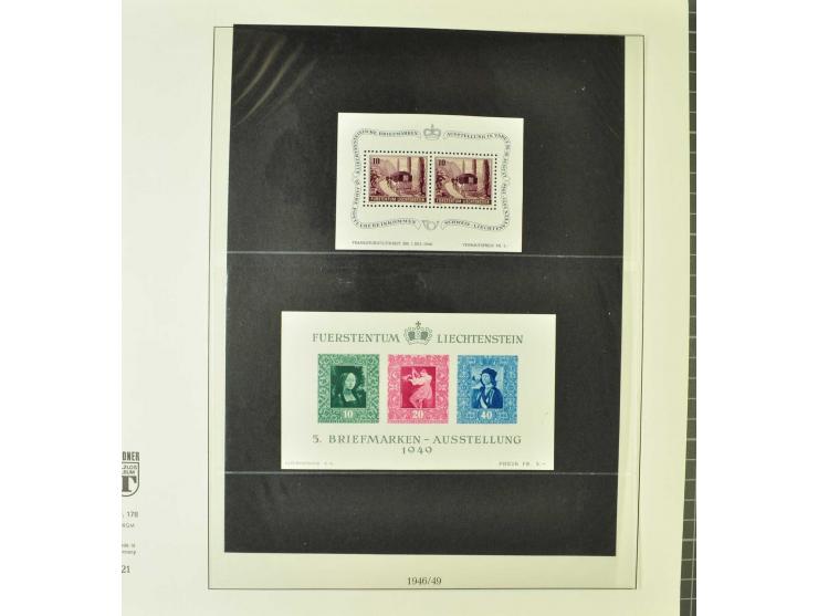 1904/87 postfrische und ungebrauchte Sammlung überwiegend kpl., dabei viele bessere Anfangswerte sowie Block 1 postfrisch und