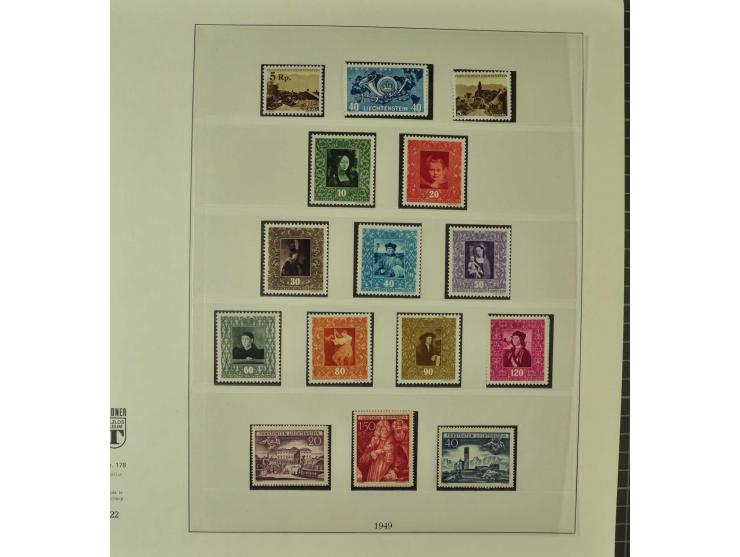 1904/87 postfrische und ungebrauchte Sammlung überwiegend kpl., dabei viele bessere Anfangswerte sowie Block 1 postfrisch und