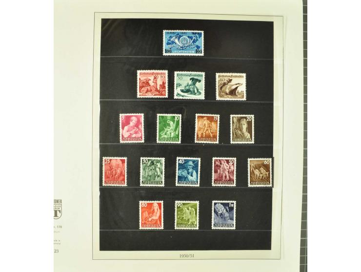 1904/87 postfrische und ungebrauchte Sammlung überwiegend kpl., dabei viele bessere Anfangswerte sowie Block 1 postfrisch und
