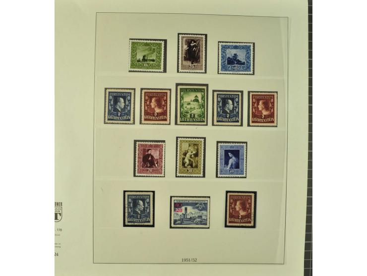 1904/87 postfrische und ungebrauchte Sammlung überwiegend kpl., dabei viele bessere Anfangswerte sowie Block 1 postfrisch und