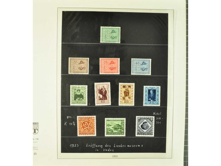 1904/87 postfrische und ungebrauchte Sammlung überwiegend kpl., dabei viele bessere Anfangswerte sowie Block 1 postfrisch und