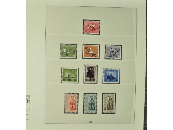 1904/87 postfrische und ungebrauchte Sammlung überwiegend kpl., dabei viele bessere Anfangswerte sowie Block 1 postfrisch und