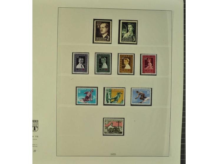 1904/87 postfrische und ungebrauchte Sammlung überwiegend kpl., dabei viele bessere Anfangswerte sowie Block 1 postfrisch und