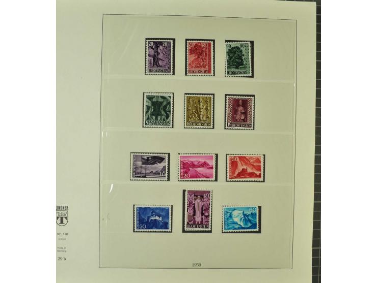 1904/87 postfrische und ungebrauchte Sammlung überwiegend kpl., dabei viele bessere Anfangswerte sowie Block 1 postfrisch und