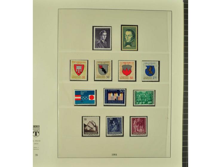 1904/87 postfrische und ungebrauchte Sammlung überwiegend kpl., dabei viele bessere Anfangswerte sowie Block 1 postfrisch und