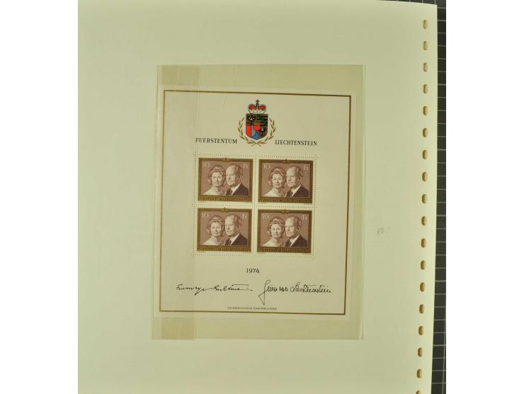 1904/87 postfrische und ungebrauchte Sammlung überwiegend kpl., dabei viele bessere Anfangswerte sowie Block 1 postfrisch und