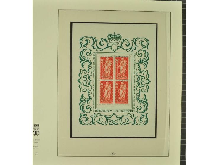 1904/87 postfrische und ungebrauchte Sammlung überwiegend kpl., dabei viele bessere Anfangswerte sowie Block 1 postfrisch und