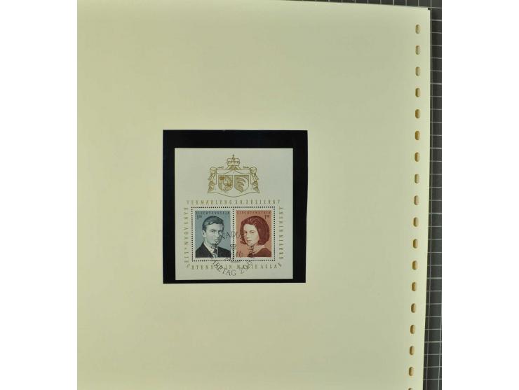 1904/87 postfrische und ungebrauchte Sammlung überwiegend kpl., dabei viele bessere Anfangswerte sowie Block 1 postfrisch und