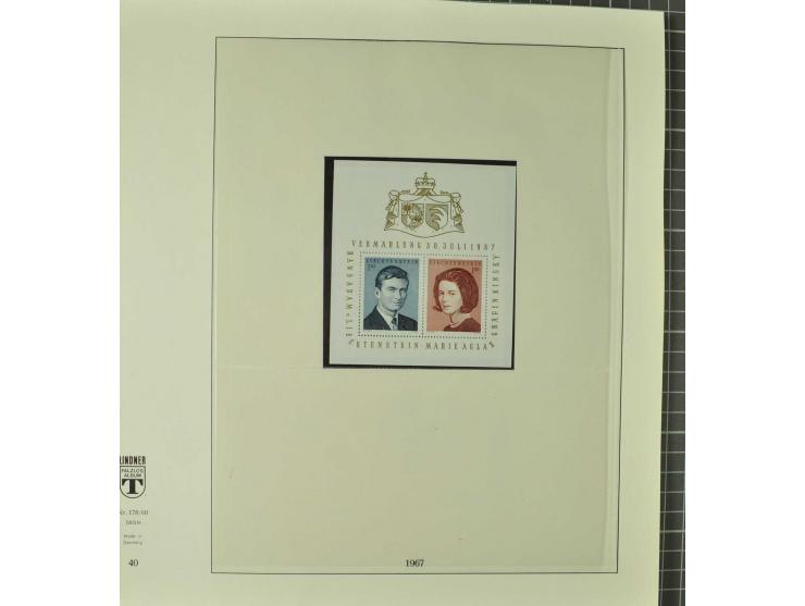 1904/87 postfrische und ungebrauchte Sammlung überwiegend kpl., dabei viele bessere Anfangswerte sowie Block 1 postfrisch und