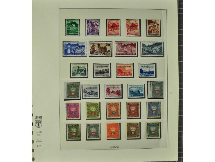 1904/87 postfrische und ungebrauchte Sammlung überwiegend kpl., dabei viele bessere Anfangswerte sowie Block 1 postfrisch und