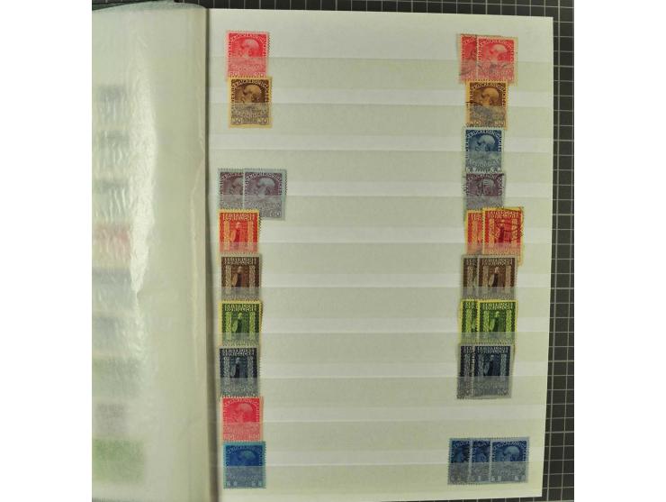 1850/1956, postfrischer, ungebrauchter und gestempelter Bestand mit u.a. Mi.-Nr. 161-77, 518-23, 530-43 (2), 555 (4), 556, 58
