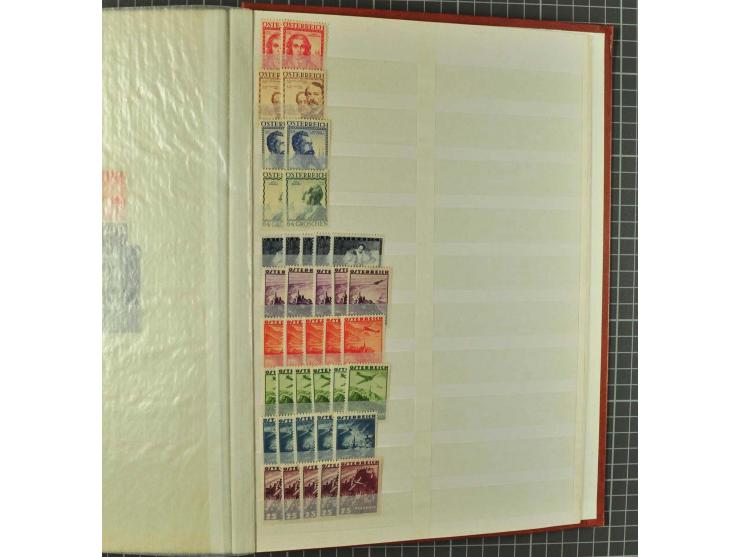 1850/1956, postfrischer, ungebrauchter und gestempelter Bestand mit u.a. Mi.-Nr. 161-77, 518-23, 530-43 (2), 555 (4), 556, 58