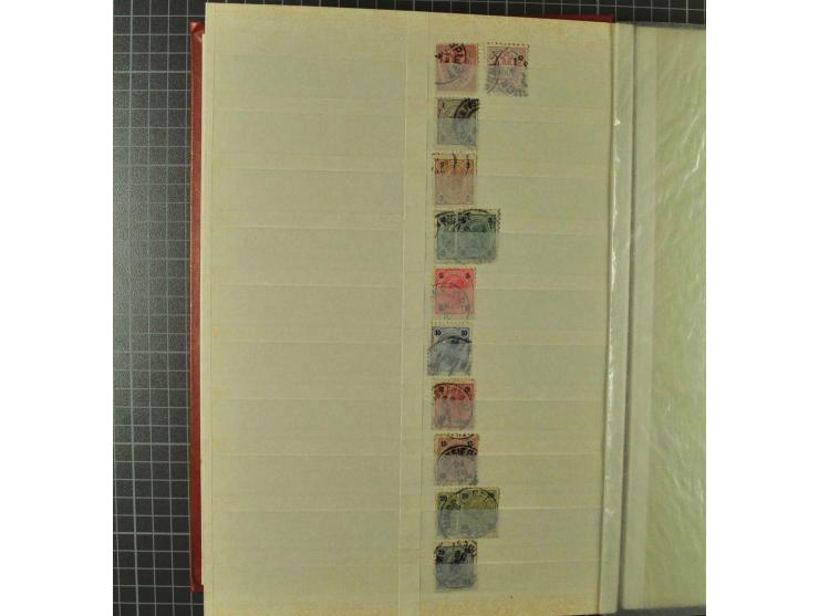 1850/1956, postfrischer, ungebrauchter und gestempelter Bestand mit u.a. Mi.-Nr. 161-77, 518-23, 530-43 (2), 555 (4), 556, 58