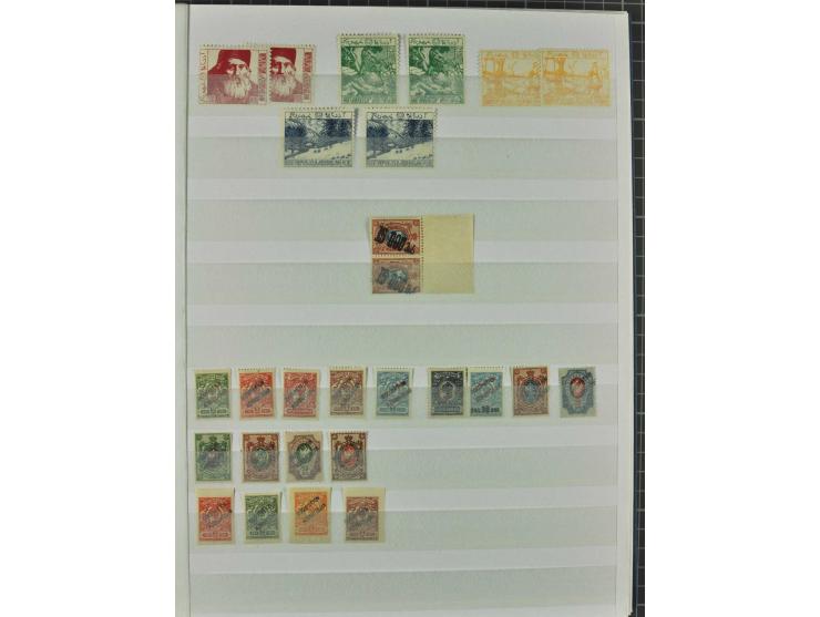 KAUKASISCHE STAATEN: Armenien, Aserbaidschan, Transkaukasien, Georgien und Batum, interessante Sammlung mit vielen Werten, am