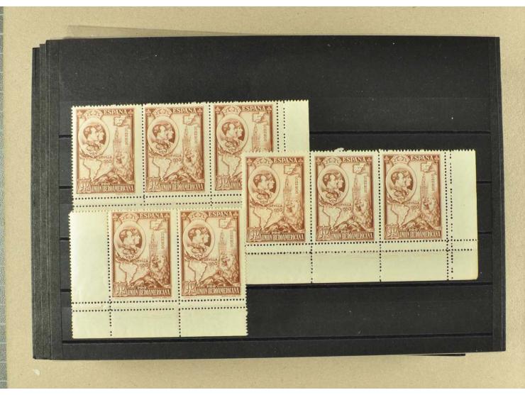 1930/95 (ca.), postfrische und ungebrauchte Partie, dabei Abarten und Lokalausgaben