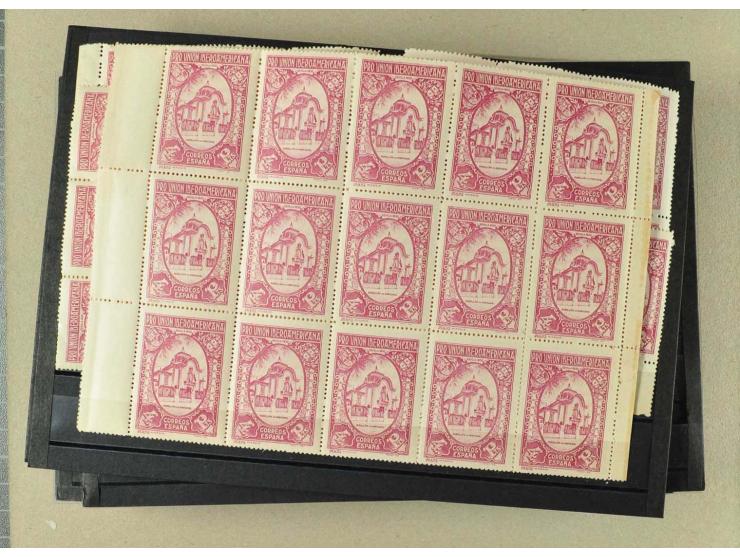 1930/95 (ca.), postfrische und ungebrauchte Partie, dabei Abarten und Lokalausgaben