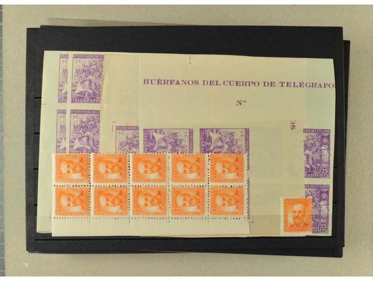 1930/95 (ca.), postfrische und ungebrauchte Partie, dabei Abarten und Lokalausgaben