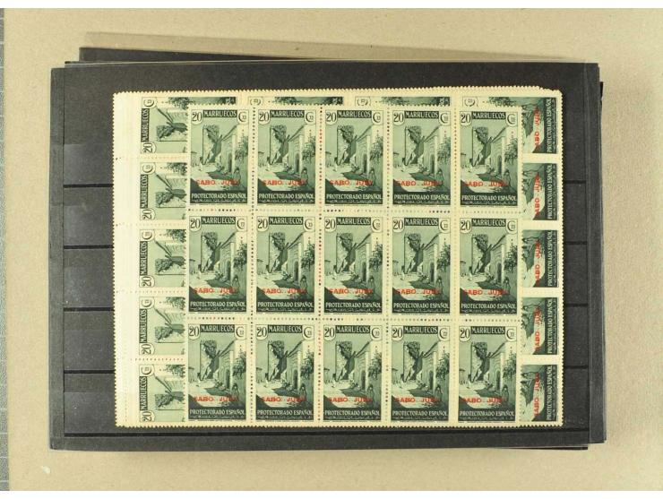 1930/95 (ca.), postfrische und ungebrauchte Partie, dabei Abarten und Lokalausgaben