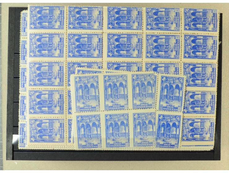 1930/95 (ca.), postfrische und ungebrauchte Partie, dabei Abarten und Lokalausgaben