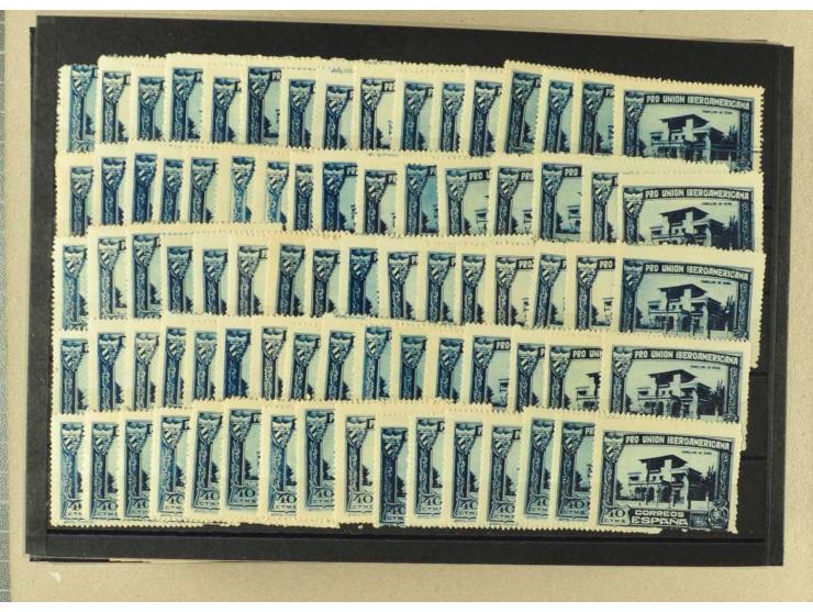 1930/95 (ca.), postfrische und ungebrauchte Partie, dabei Abarten und Lokalausgaben