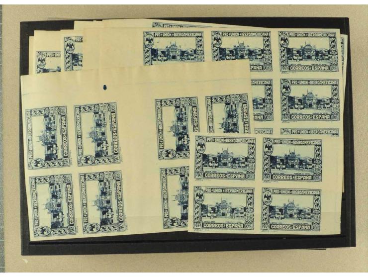 1930/95 (ca.), postfrische und ungebrauchte Partie, dabei Abarten und Lokalausgaben