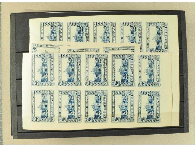 1930/95 (ca.), postfrische und ungebrauchte Partie, dabei Abarten und Lokalausgaben