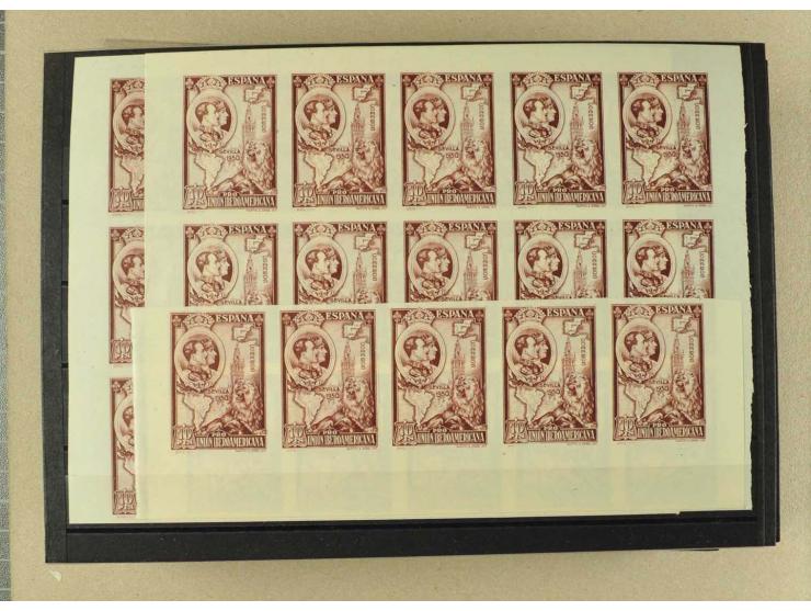 1930/95 (ca.), postfrische und ungebrauchte Partie, dabei Abarten und Lokalausgaben