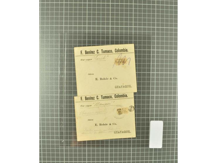 1859/2002, ungebrauchte und gestempelte, später auch postfrische umfangreiche Sammlung in zwei großen Kartons; dabei viele be