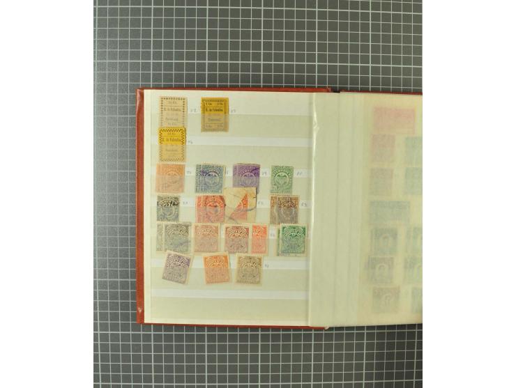 1859/2002, ungebrauchte und gestempelte, später auch postfrische umfangreiche Sammlung in zwei großen Kartons; dabei viele be