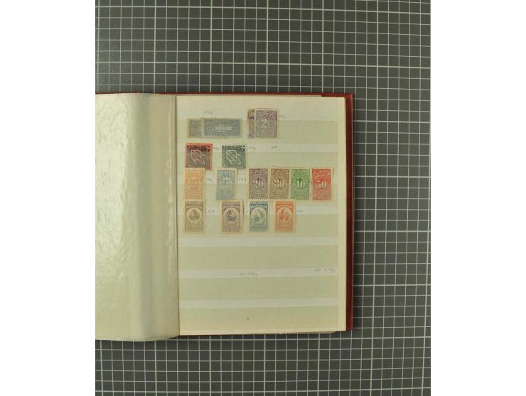 1859/2002, ungebrauchte und gestempelte, später auch postfrische umfangreiche Sammlung in zwei großen Kartons; dabei viele be