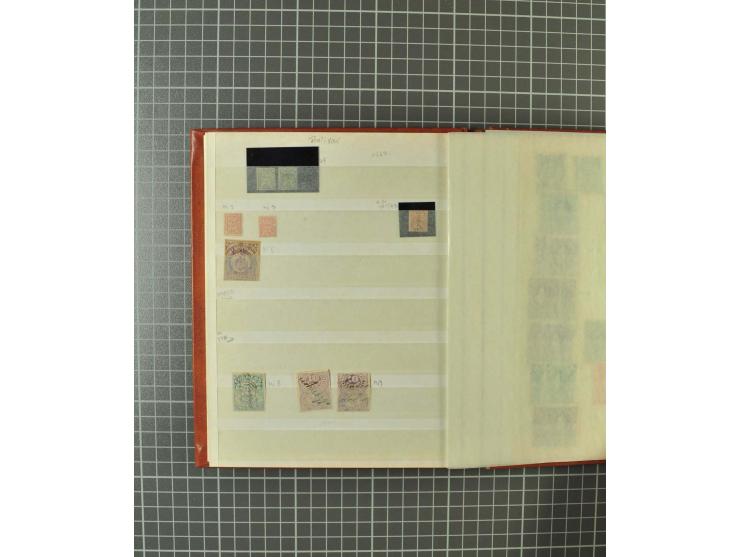 1859/2002, ungebrauchte und gestempelte, später auch postfrische umfangreiche Sammlung in zwei großen Kartons; dabei viele be