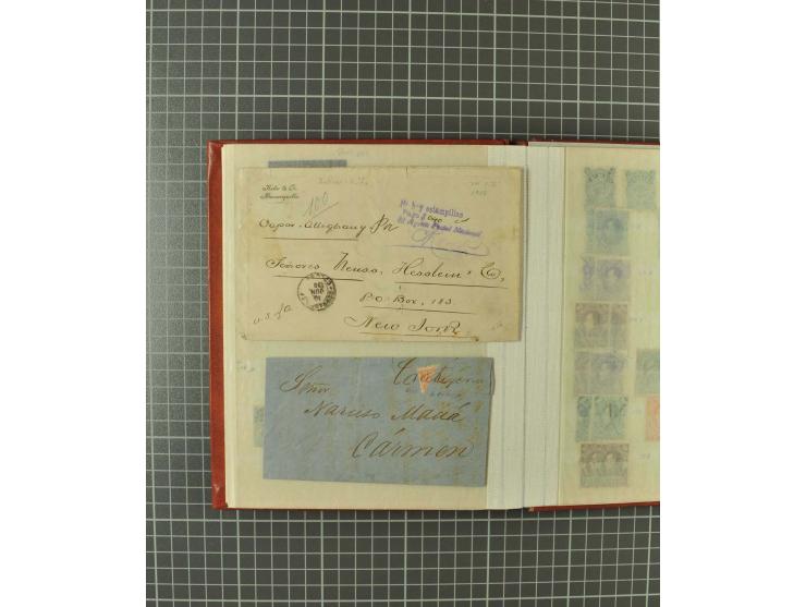 1859/2002, ungebrauchte und gestempelte, später auch postfrische umfangreiche Sammlung in zwei großen Kartons; dabei viele be