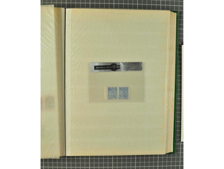 1859/2002, ungebrauchte und gestempelte, später auch postfrische umfangreiche Sammlung in zwei großen Kartons; dabei viele be