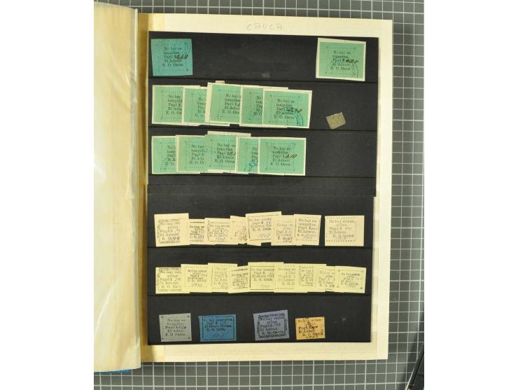 1859/2002, ungebrauchte und gestempelte, später auch postfrische umfangreiche Sammlung in zwei großen Kartons; dabei viele be