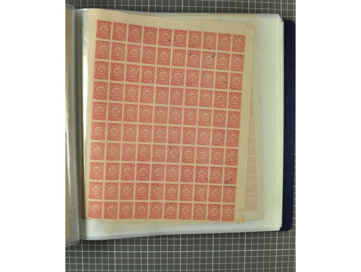1859/2002, ungebrauchte und gestempelte, später auch postfrische umfangreiche Sammlung in zwei großen Kartons; dabei viele be