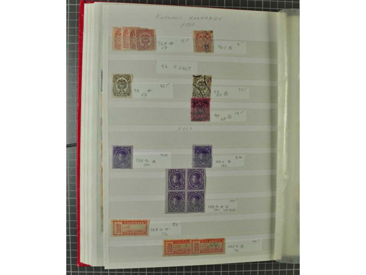 1859/2002, ungebrauchte und gestempelte, später auch postfrische umfangreiche Sammlung in zwei großen Kartons; dabei viele be